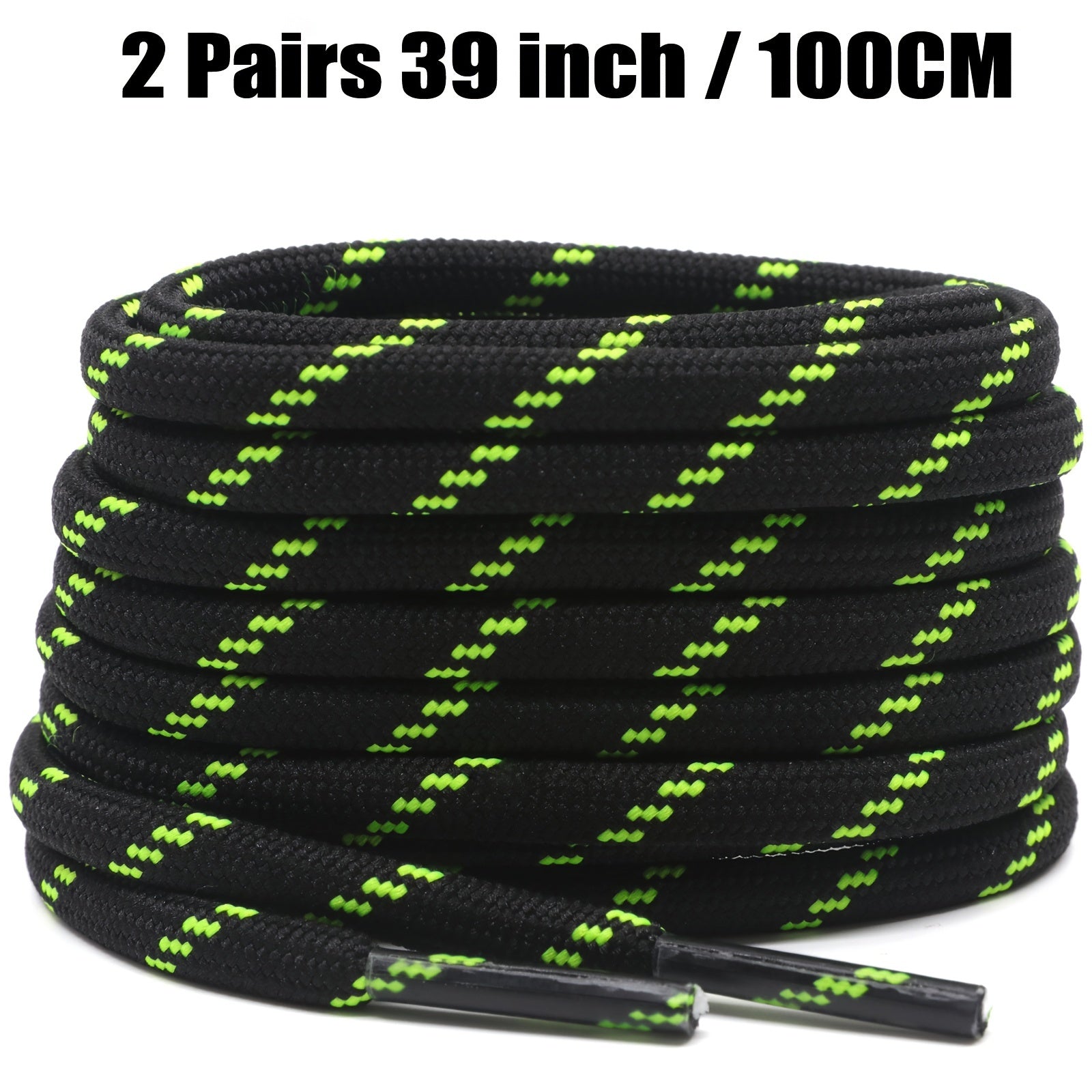 Unisex Thickened Round Climbing Shoe Laces for Hiking and Work Boots