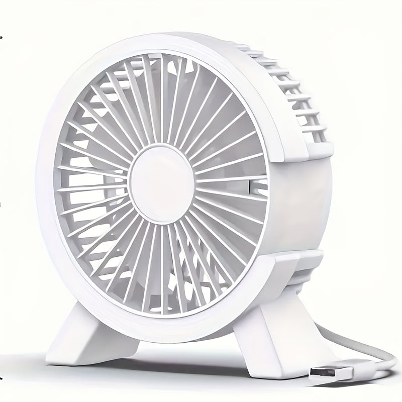 Mini Handheld Fan USB Rechargeable Portable Personal Cooling Compact for Travel Camping Office