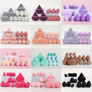 12pcs Makeup Sponge Set with Loose Powder Puffs Mini Air Cushion Puffs Latex-Free