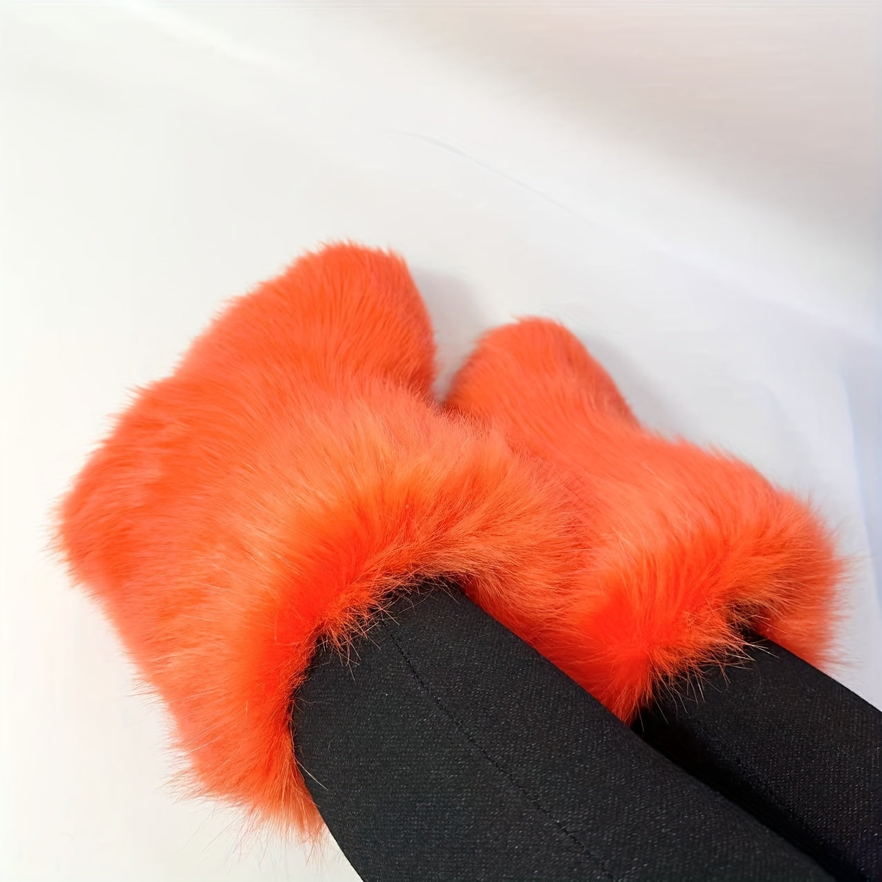 Women's Pink Faux Fur Cozy Winter Snow Boots High-Cut