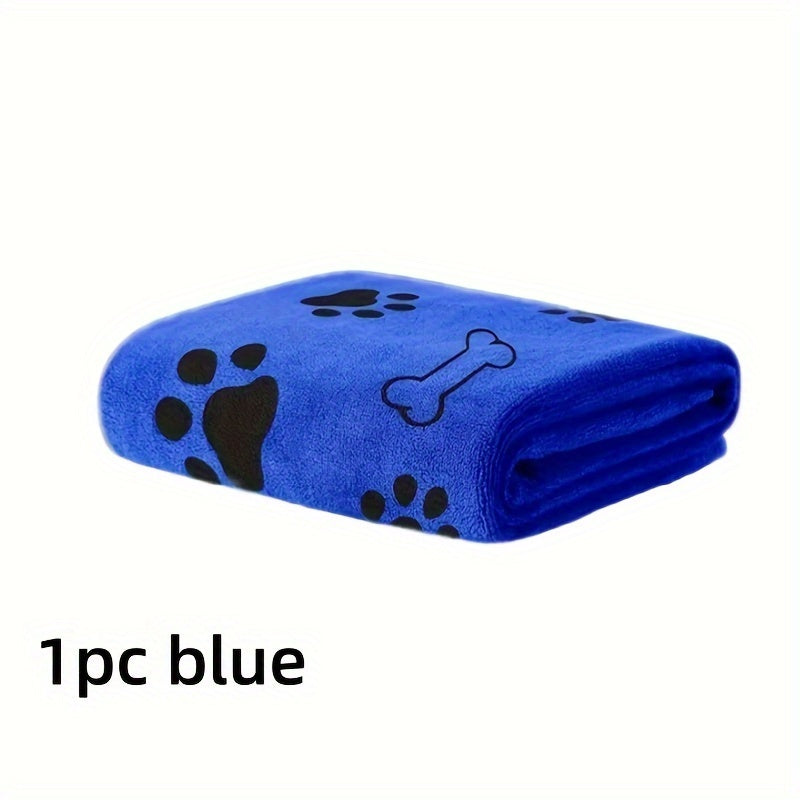 Microfiber Dog Towel for Quick Drying Pet Grooming Medium Size Absorbent Bath Towel