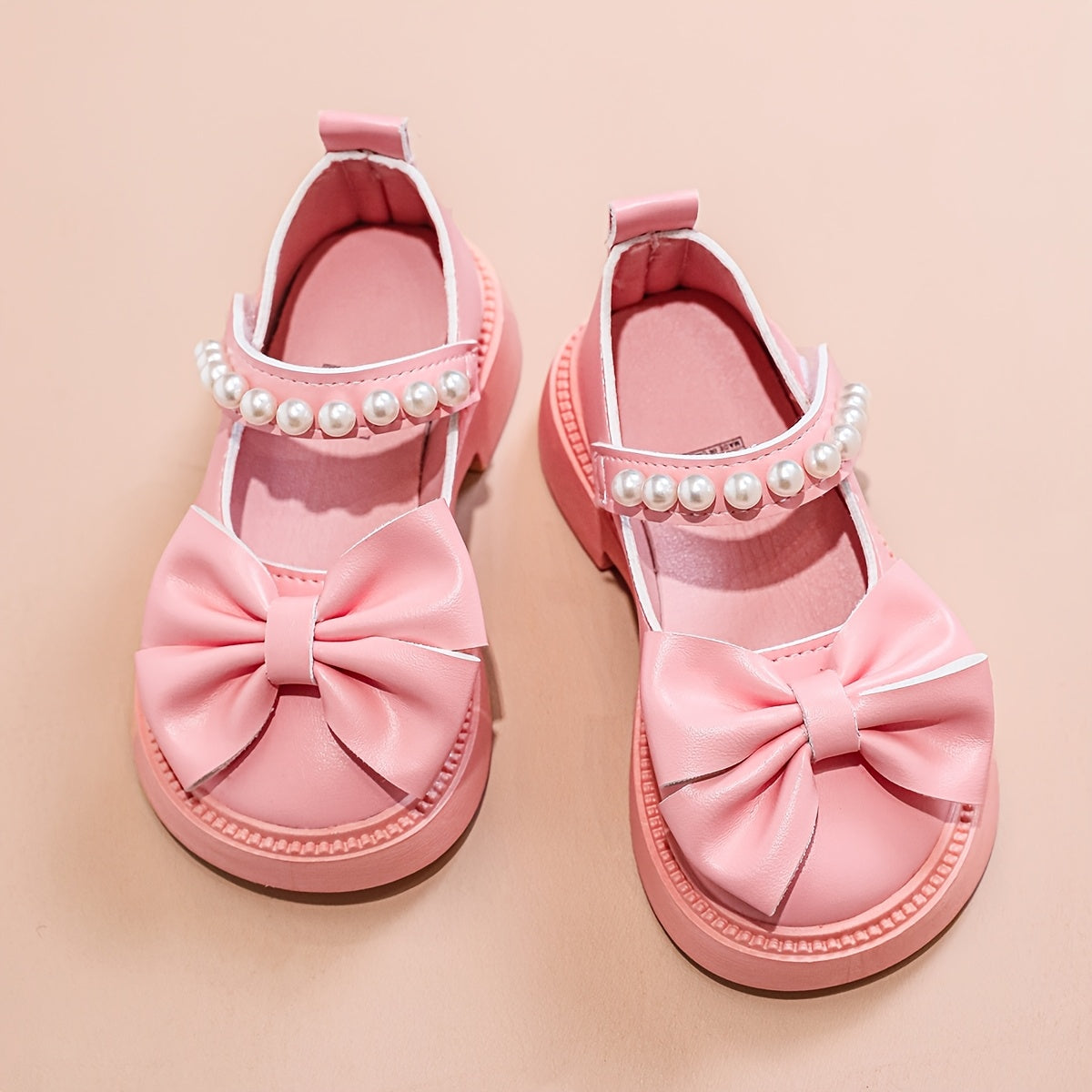 Детские туфли-бантики с бабочками и геометрическим узором, легкая дышащая резиновая подошва