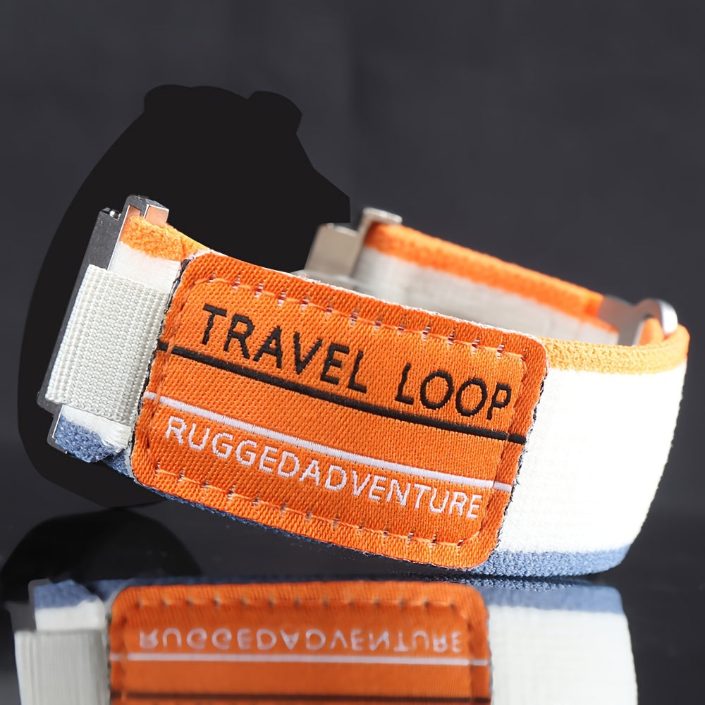 Nylon Watch Strap 20/22mm Compatible with Samsung Galaxy Watch Series Huawei Xiaomi Classic