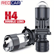 LED Headlights 50W for Cars and Motorcycles 12V 24V 5000K Dual Lens Bright