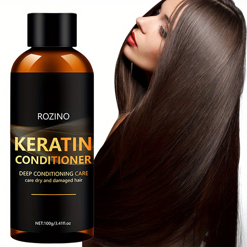 Unisex Keratin Hair Conditioner for Dry Damaged Hair Moisturizing Shine