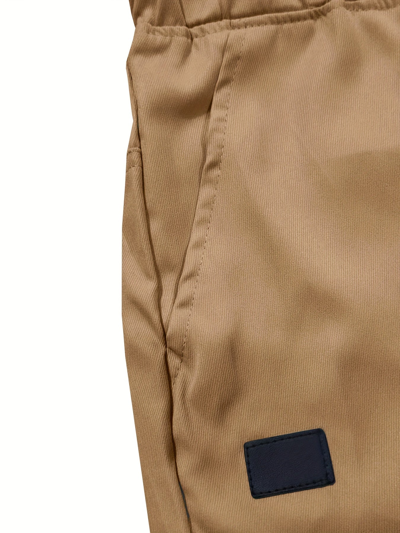 Men's Casual Loose Pants 3-Pack Polyester Solid Color Spring Collection