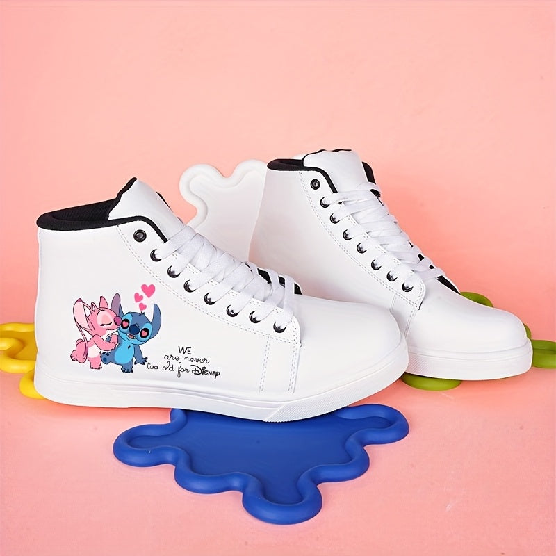 Unisex Casual Canvas Sneakers - Black White All-Season Comfort Low High Top