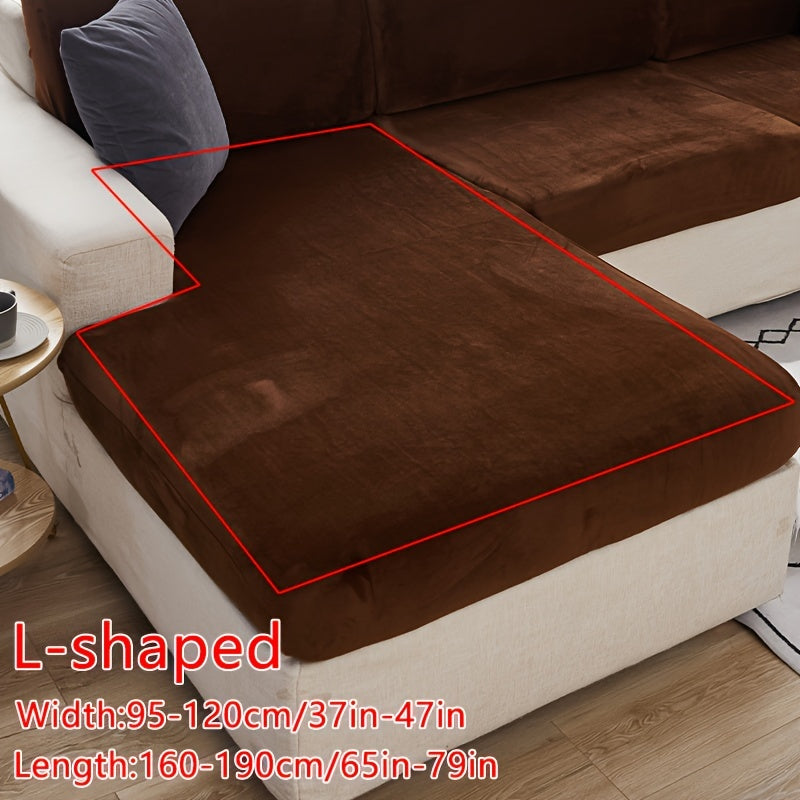 Velvet divan qoplamasi qishki iliqlik va barcha mavsumlar uchun to'liq qoplama ta'minlaydi. Cho'ziluvchan, changdan himoyalangan va elastik mato bilan tozalash oson. Orqa tayanch va yostiq qoplamasi uchun sirpanmas xususiyatlarni o'z ichiga oladi.