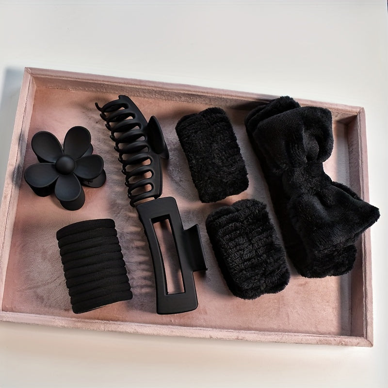 Valentine's Day Gift Set Hair Clips Hair Ties Wrist Towel 16 Pieces