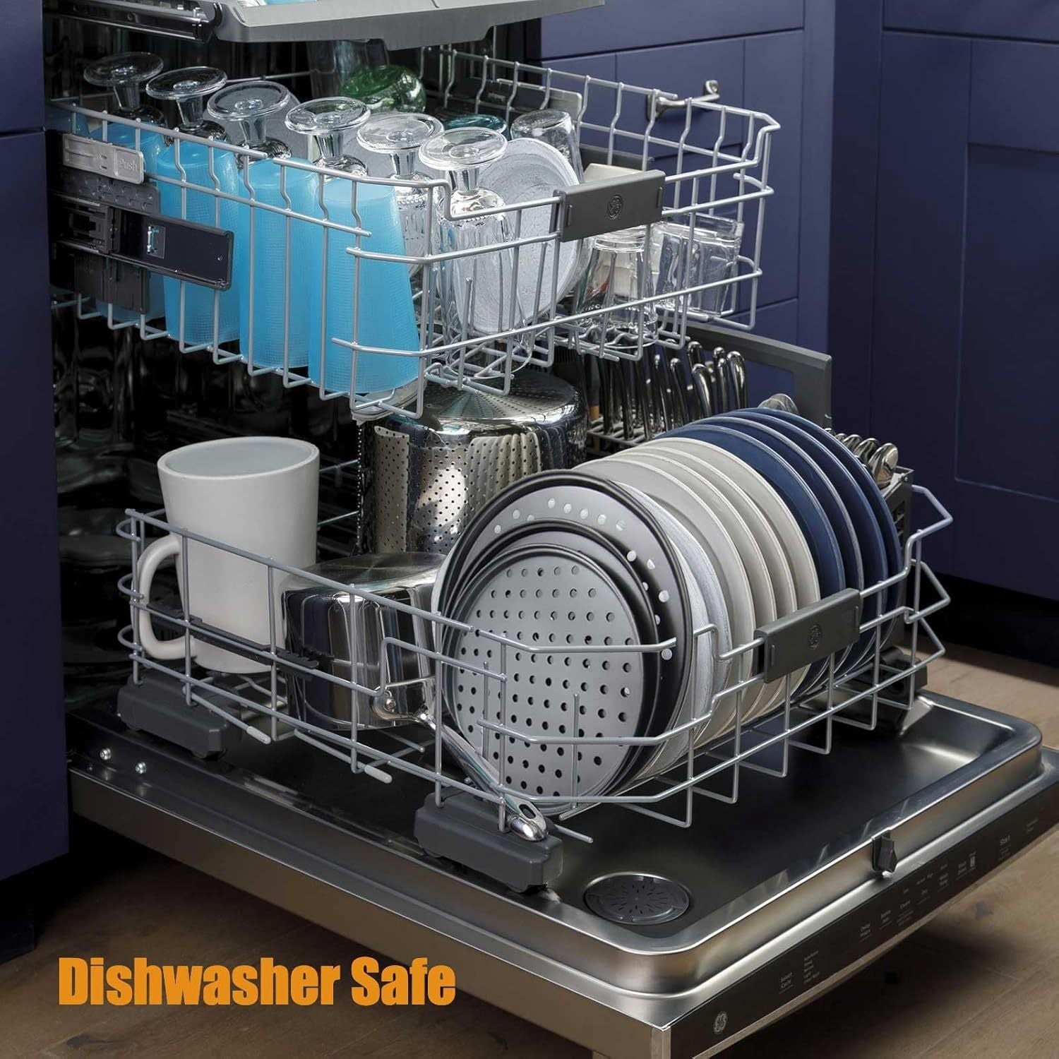 9" & 11" Nonstick Pizza Pan Set Carbon Steel Baking Supplies for Home Oven