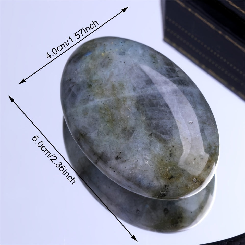 Energiya muvozanati uchun ametist kristalli tosh, meditatsiya, bezak, palma o'lchami