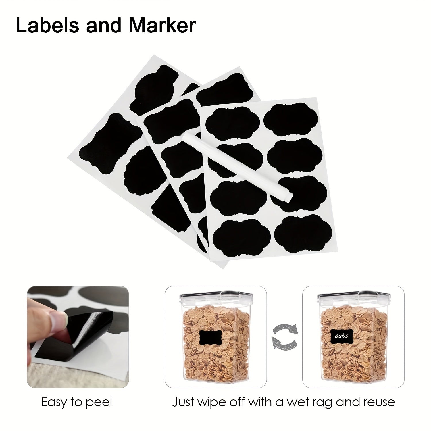 30pcs Airtight Food Storage Containers Set BPA-Free Plastic Canisters for Pantry Organization and Storage