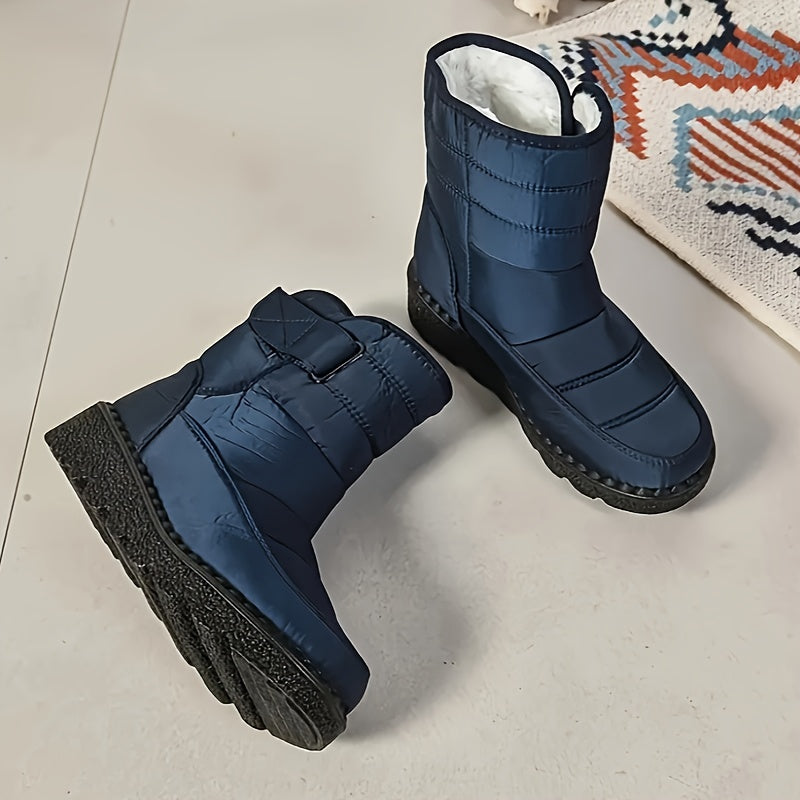 Women's Winter Snow Boots High-Top Slip-Resistant Plush Warm