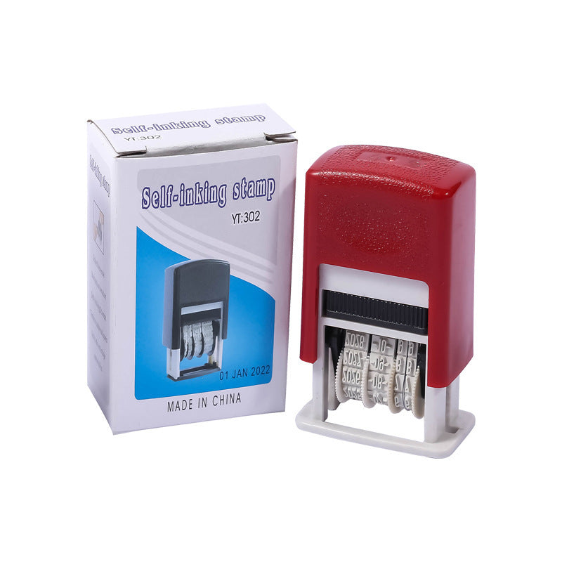 Adjustable Date Stamp for Hand Accounts and Gifts Ink Sold Separately