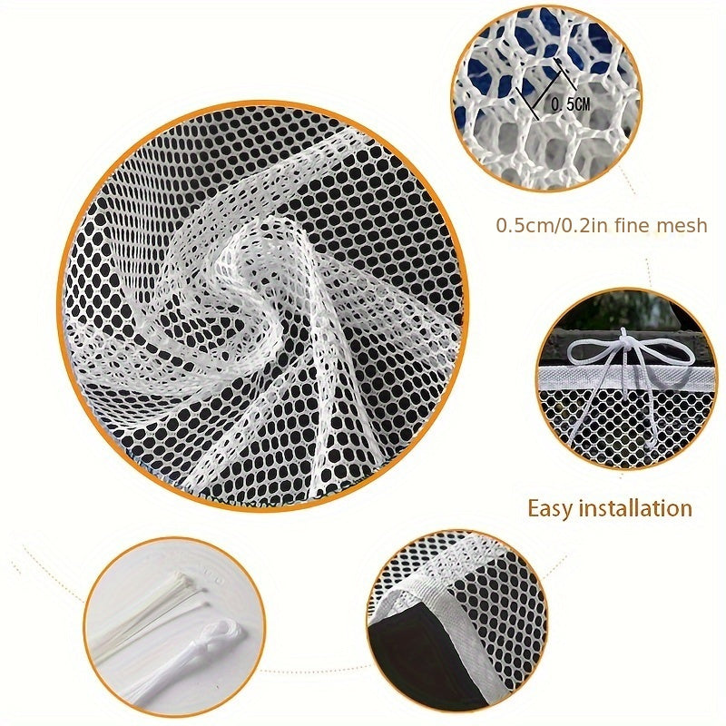 Multi-Purpose Safety Net for Stair Balcony Guard Fine Mesh Protection