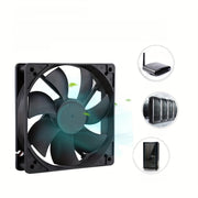 120mm USB Brushless Cooling Fan for 3D Printer PC Computer Case 7 Blades