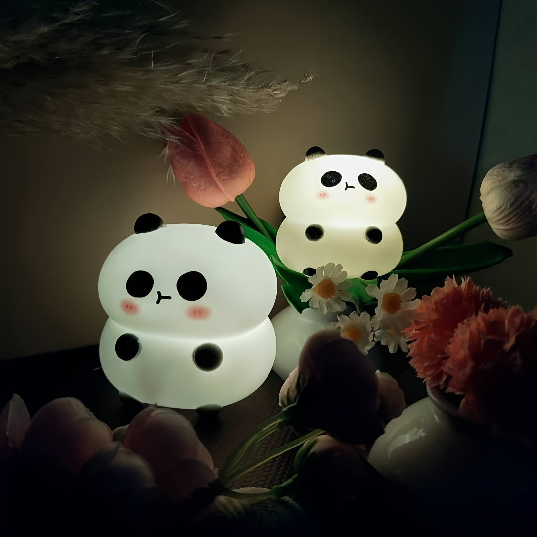 Luz nocturna LED de tema animal, de plástico, alimentada por batería, para mesa o pared, estilo tradicional