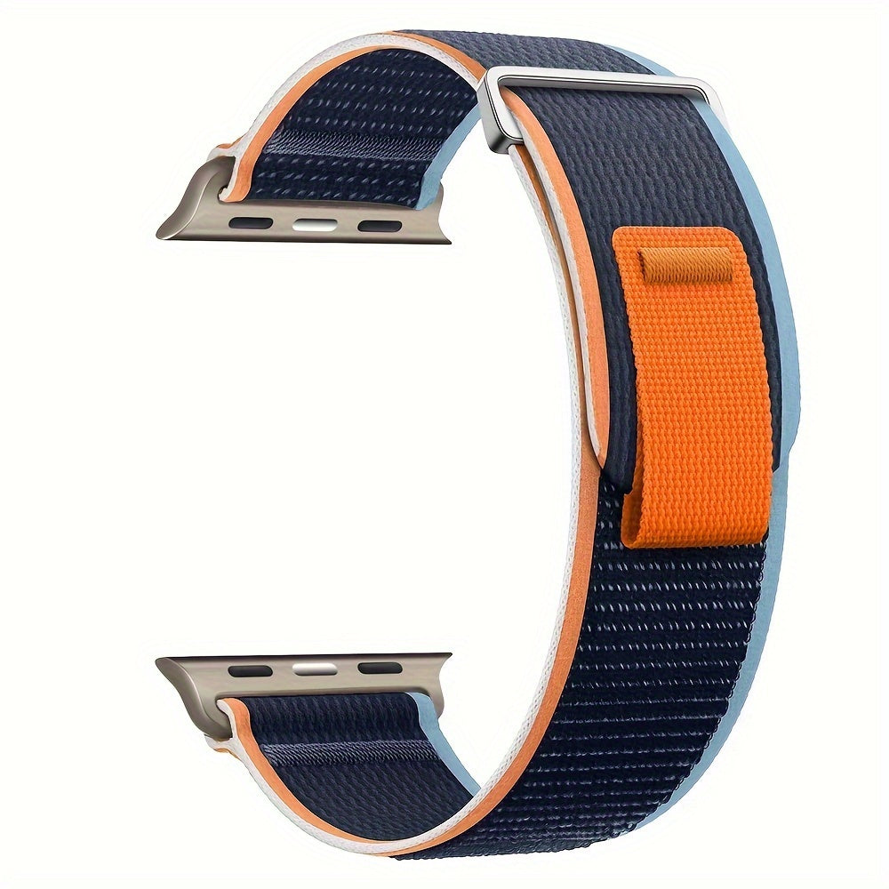 Nylon Adjustable Sport Watch Strap for Apple Watch Series 10 Ultra S9 S8 S7 SE 38mm 49mm