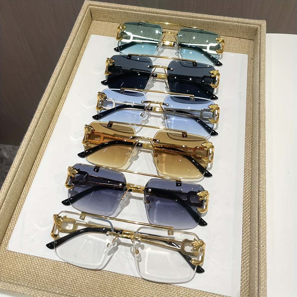 Vasos decorativos de doble viga sin marco, reforzados con tornillos de aleación de zinc para acampar y viajar