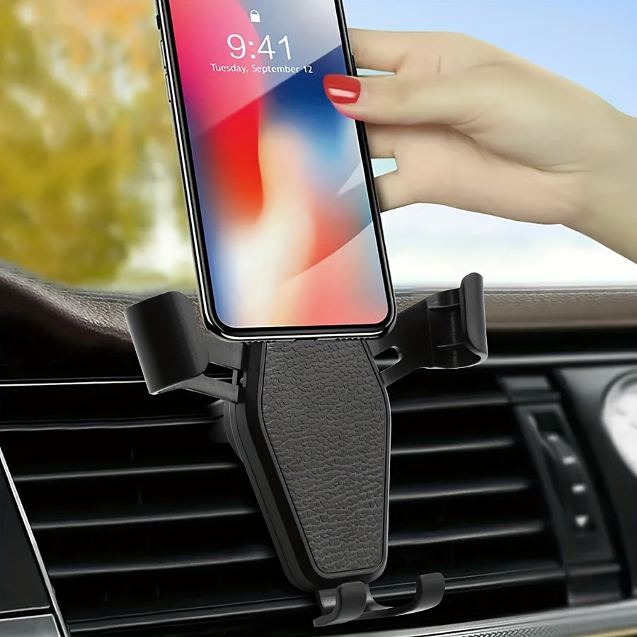 Universal avtomobil telefon uchun tutqich, shovqinsiz, havo ventili uchun o'rnatish, sozlanadigan