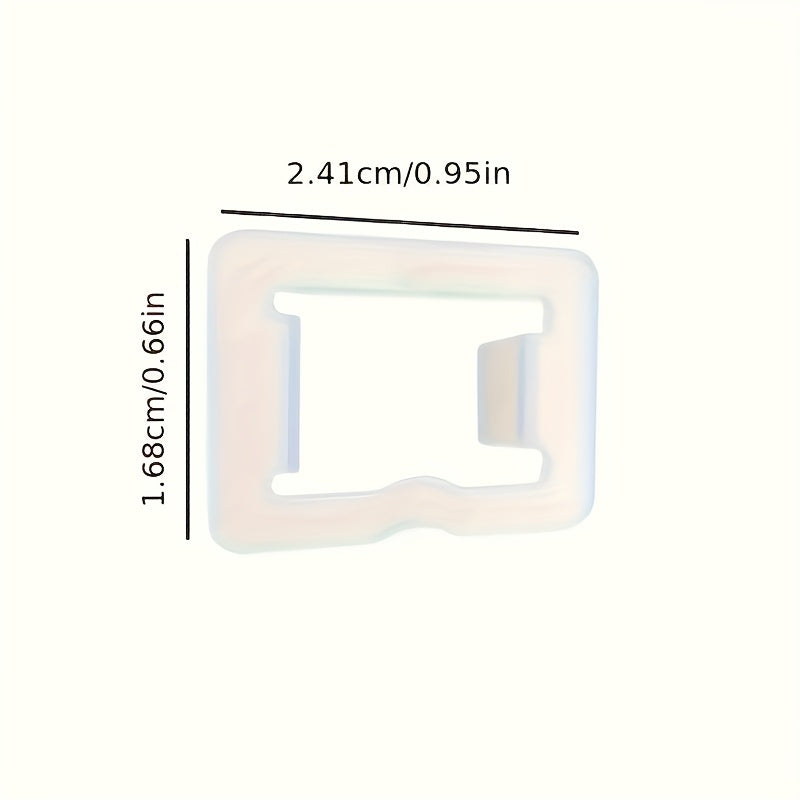 4/8pcs Wall Outlet Stabilizer Non-Electric Plastic Fire-Resistant Anti-Fall Outlet Fixer