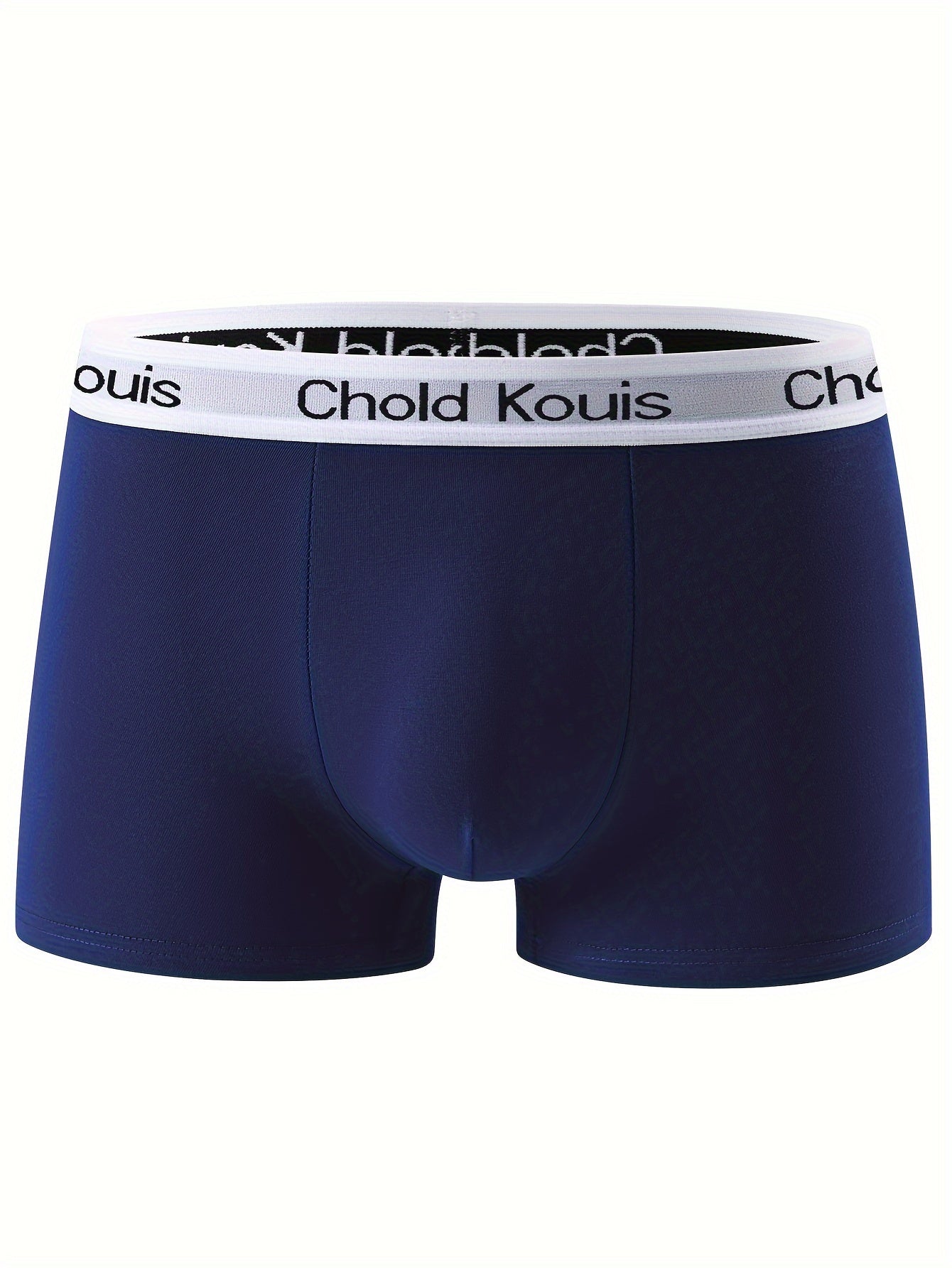 Men's Boxer Briefs Breathable Stretchy Polyester Spandex Casual Underwear Set