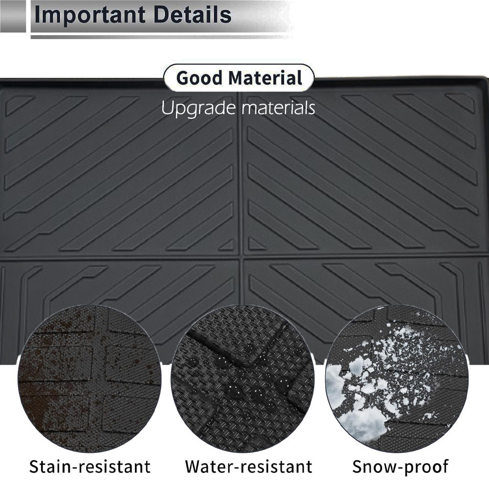 Car Floor Mats for T2 Traveler 2023 2024 2025 LHD All Weather Durable