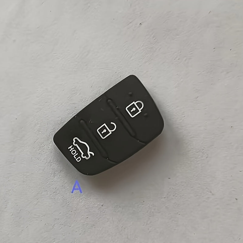 Universal Silicone Remote Key Fob Cover for 3-Button Flip Key Control