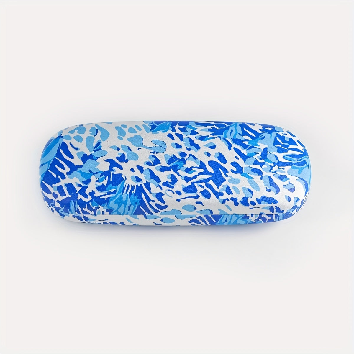Women's Glasses Case with Flower Print Lightweight Portable Eyewear Storage