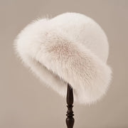 Women's Faux Fur Winter Hat Lightweight Machine Washable Urban Style