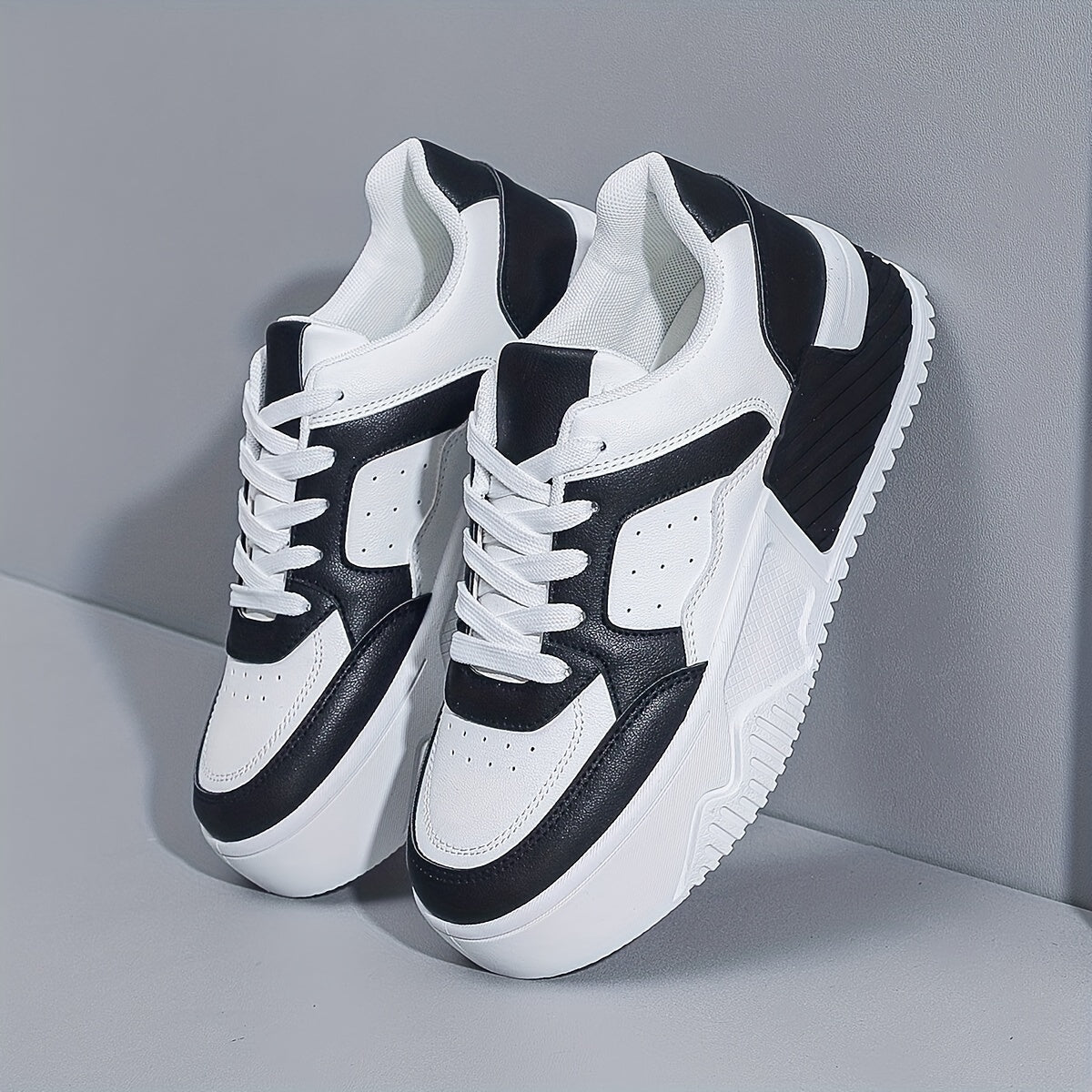 Women's Casual Sneakers Multicolor Low-Top Lace-Up Shoes Rubber Sole