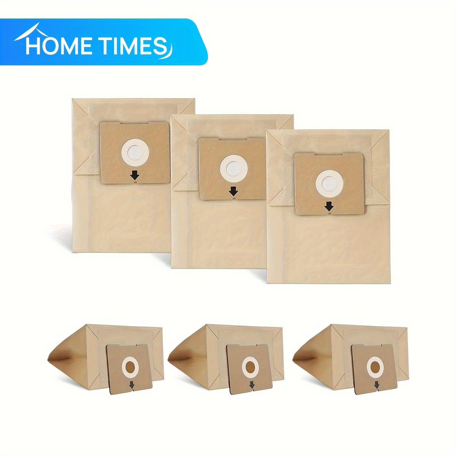 6-Pack Vacuum Dust Bags for Bissell Zing PowerForce Canister Models 4122 2154A 2154W