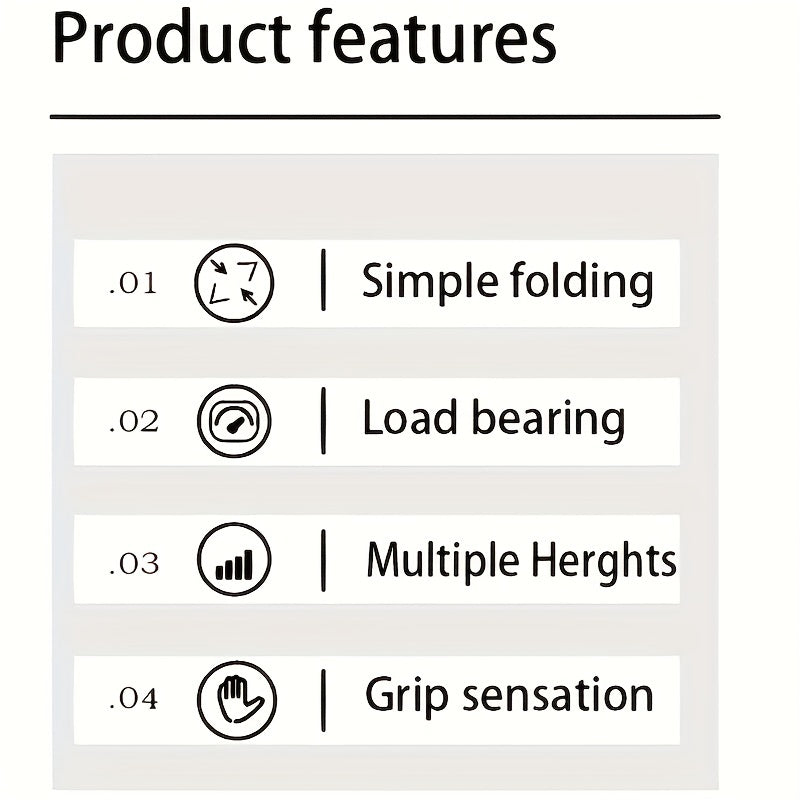 Taburete plegable portátil para camping y uso al aire libre, asiento ligero y compacto
