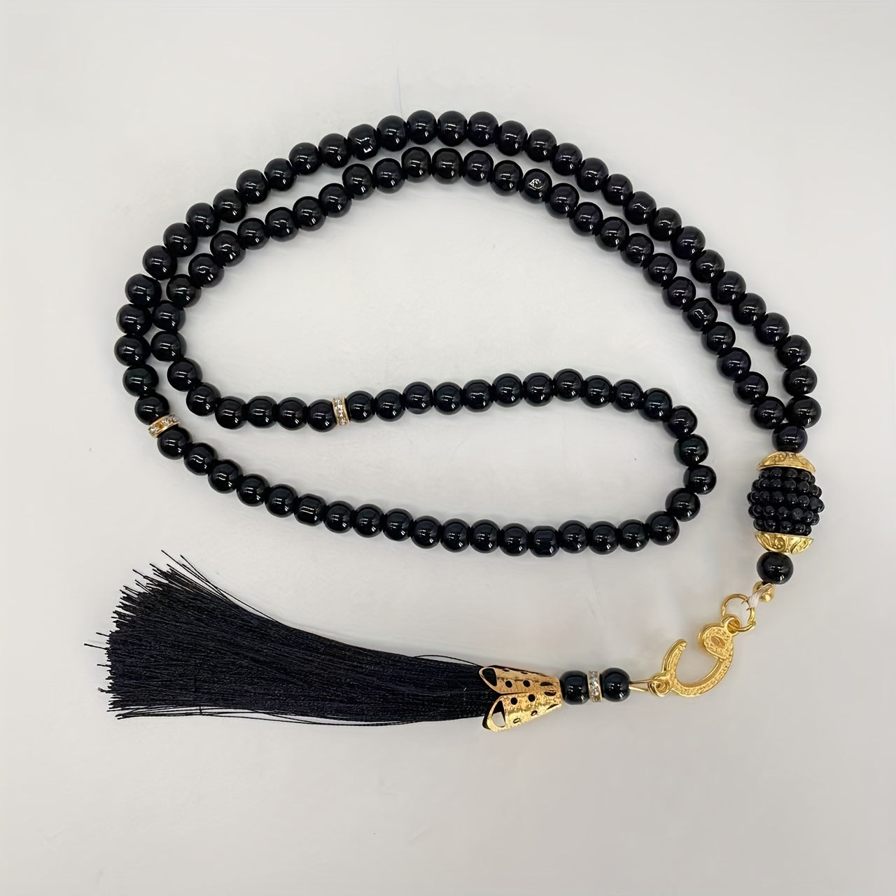 Muslim Prayer Mat Beads and Box Set 70x110cm Indoor Outdoor Ramadan Gift