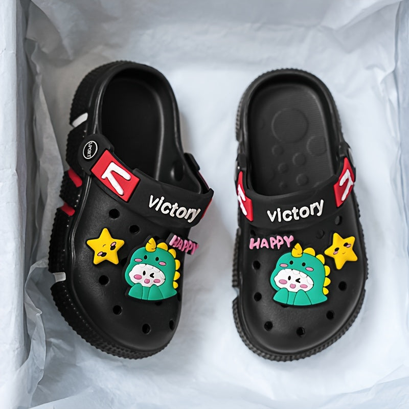 Детские летние сабо EVA дышащие легкие повседневные обувь для мальчиков и девочек