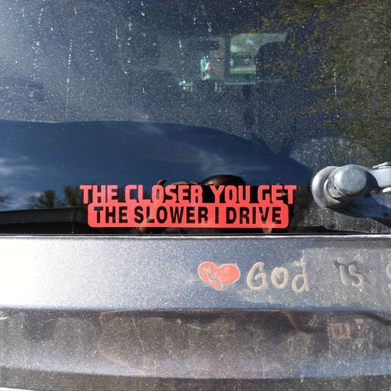 Funny Car Sticker Bumper Decal Window Car Accessory