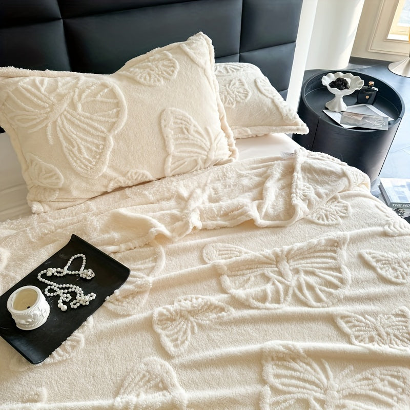 Soft Jacquard Nap Blanket in Multiple Colors for Sofa, Living Room, Office, Car