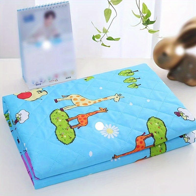 Waterproof Changing Pad for Babies Portable Soft Polyester Fiber Essential Care