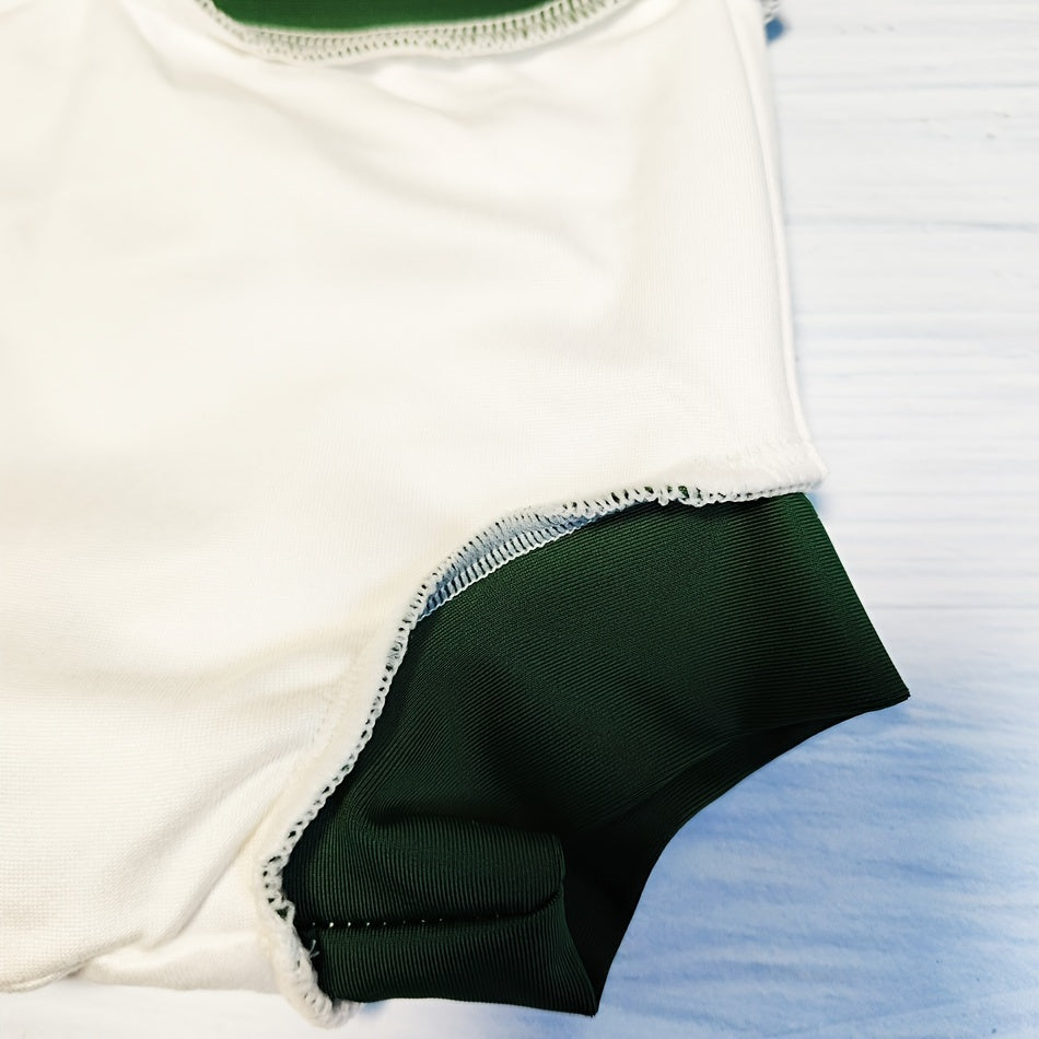 Kids Reusable Waterproof Swim Diapers High-Waist Training Pants for Ages 0-6 Years