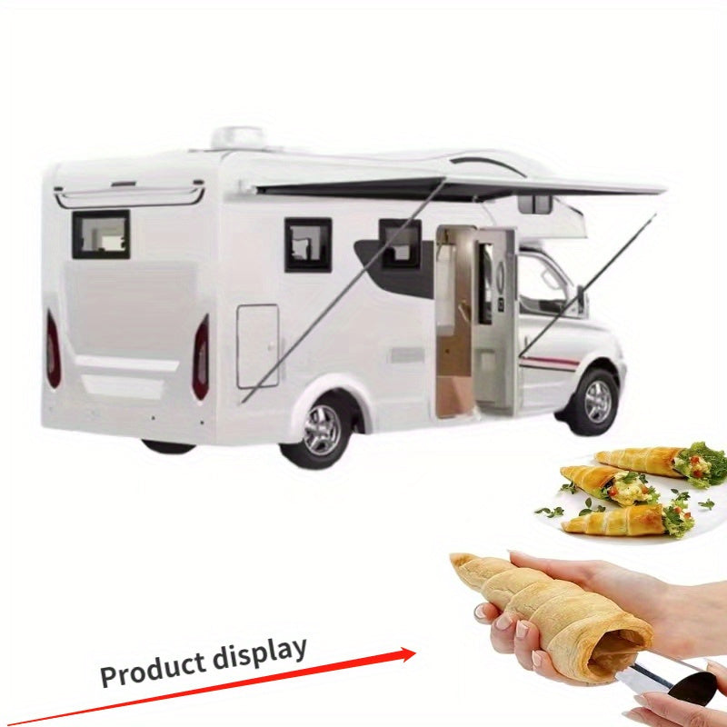 Stainless steel pastry molds for desserts croissants ice cream cones durable baking tools