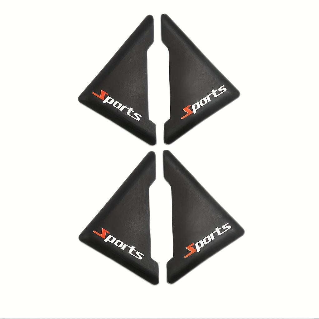 2/4pcs Universal Silicone Car Door Protector Bumper Covers Anti-Scratch