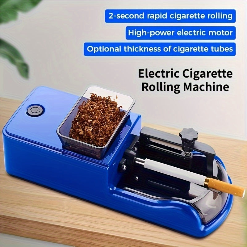 Electric Cigarette Rolling Machine Stainless Steel USB Charged Automatic