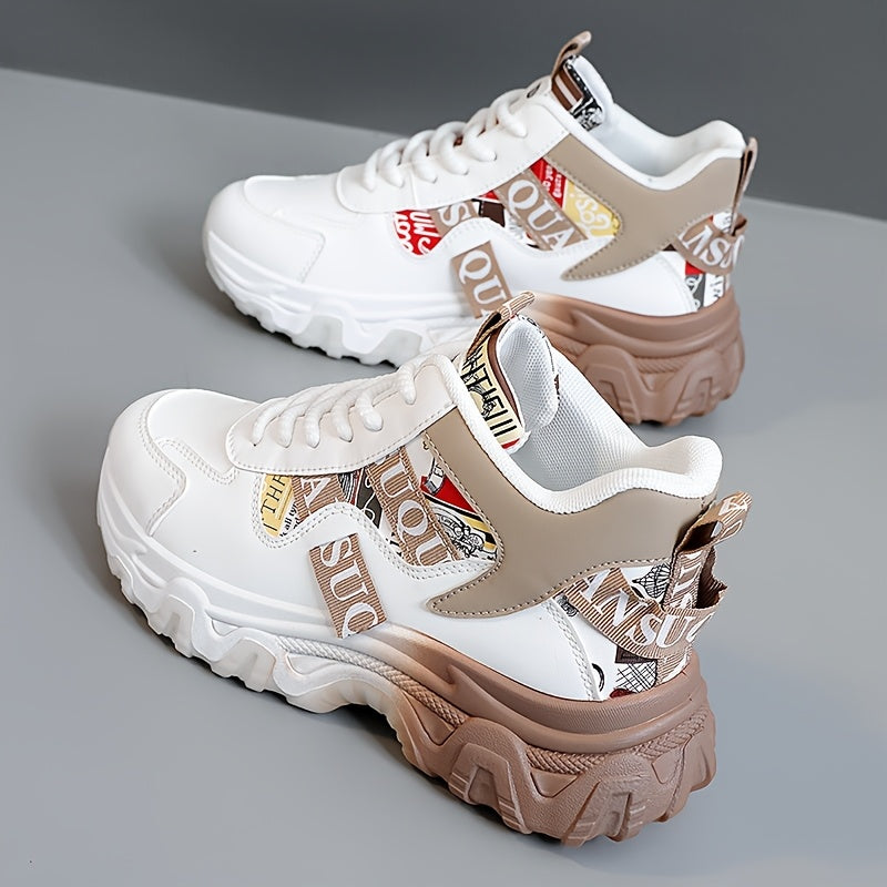 Women's Breathable Low-Top Casual Sneakers with Cushioned Sole for Running and Hiking