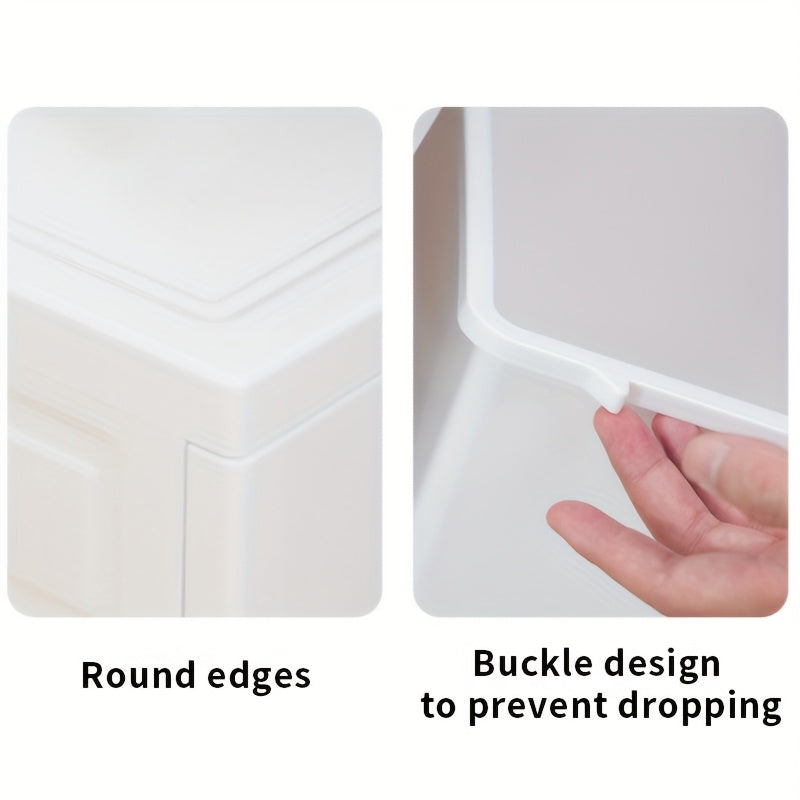 Kiyimlar, o'yinchoqlar, atıştırmalıklar va tartibga solish uchun tortma bilan keng saqlash qutisi.