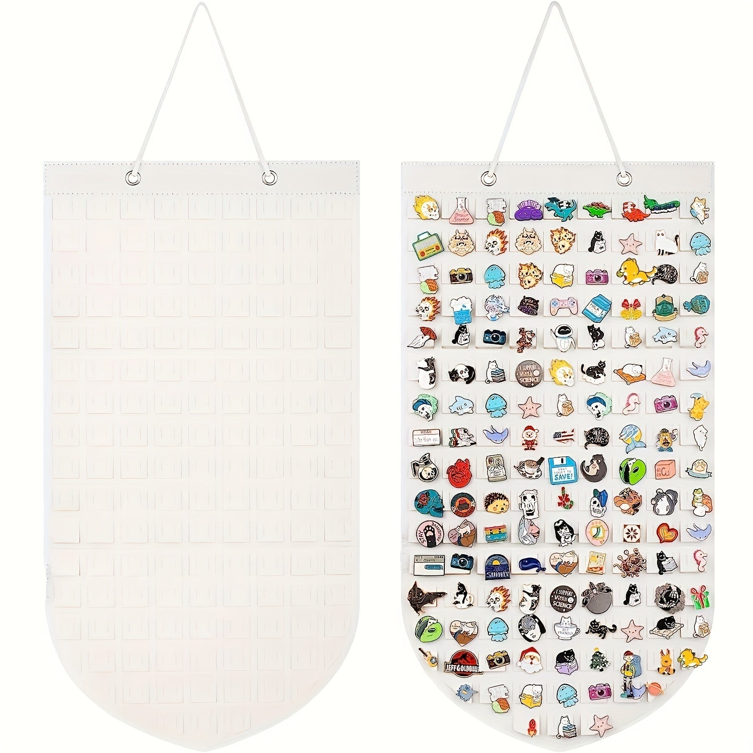 Jewelry Storage Bag for Hanging Brooch Pins and Lapel Pins Wall Organizer