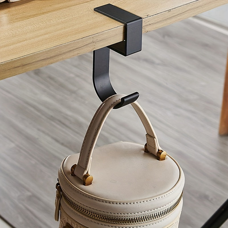 5-Shaped Desk Organizer with Removable Hook for Easy Mobility