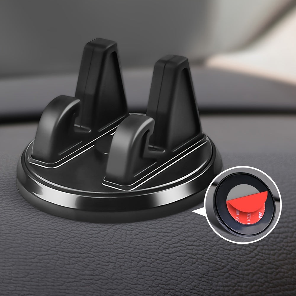 Car Phone Holder ABS Desktop 360 Rotation Anti Slip Car Navigation Mount