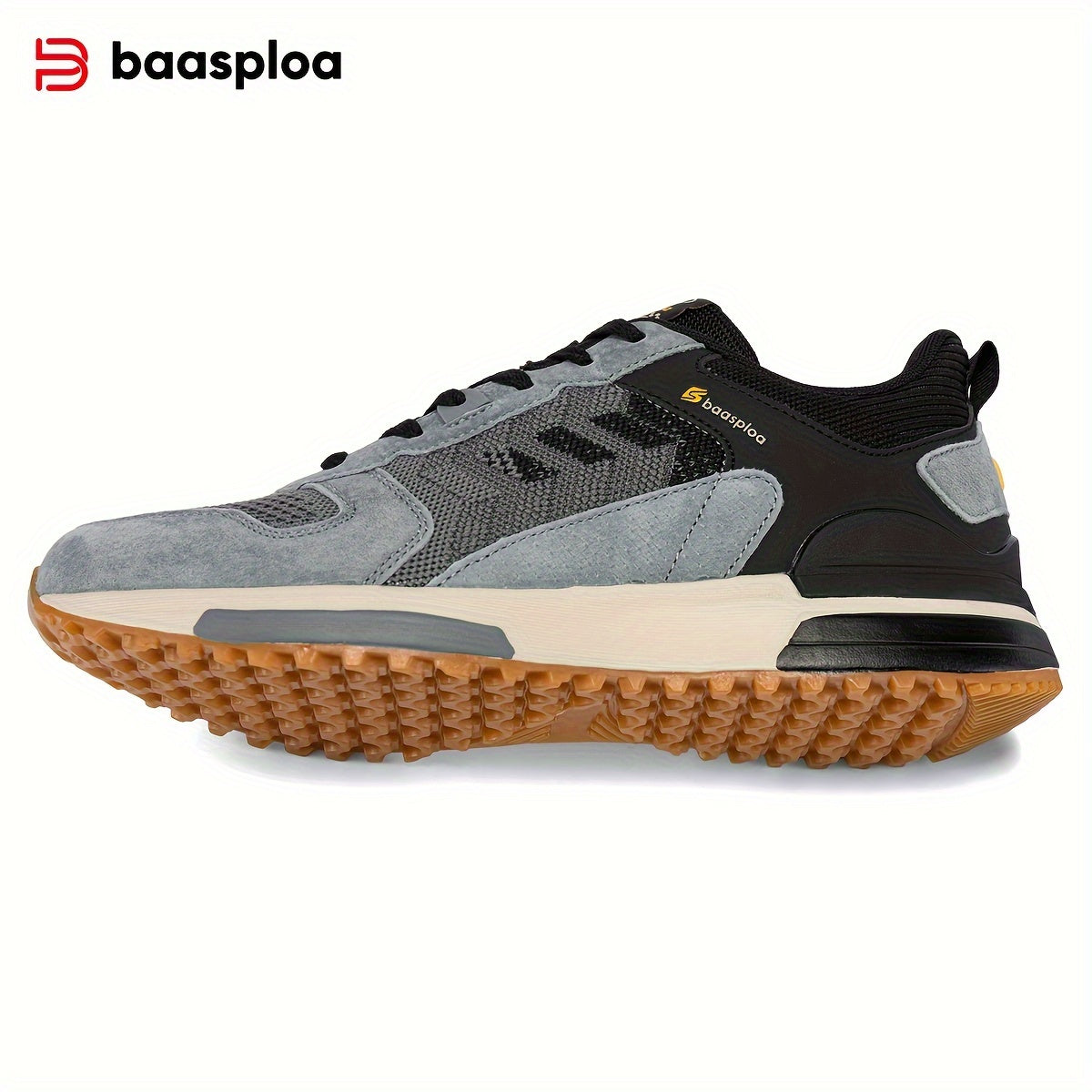 Men's Mesh Breathable Casual Sneakers Non-Slip Wear-Resistant Low Top Shoes
