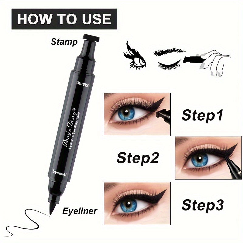 Bolígrafo de sello de delineador de ojos para mujer, a prueba de agua, de secado rápido, a prueba de manchas, de larga duración

Source:
Women's Eyeliner Stamp Pen Waterproof Fast Dry Smudge Proof Long Lasting