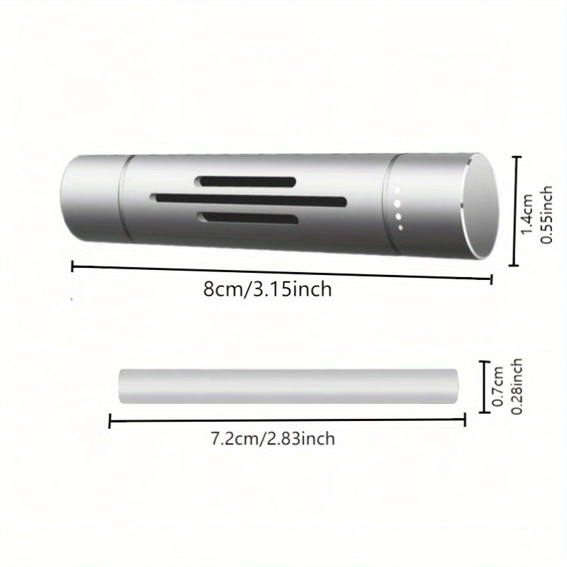 Car Air Freshener Set with Diffuser Clips Aromatherapy Sticks and Fragrance Accessories